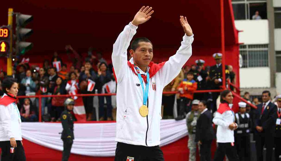 Christian Pacheco – Oro en maratón (Foto: GEC)