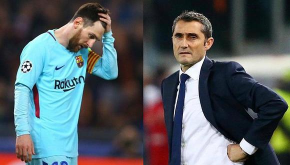 Bronca en Barcelona: Messi y Valverde discutieron por la eliminación [VIDEO]