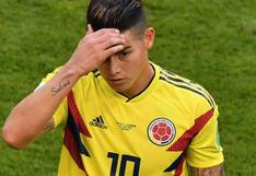 Perú vs. Colombia: James Rodríguez quedó descartado del duelo ante Perú por una lesión a la rodilla [VIDEO]