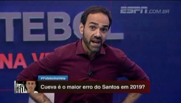 Periodista de ESPN fulmina a Christian Cueva: "Es el peor fichaje del siglo en Santos" | VIDEO