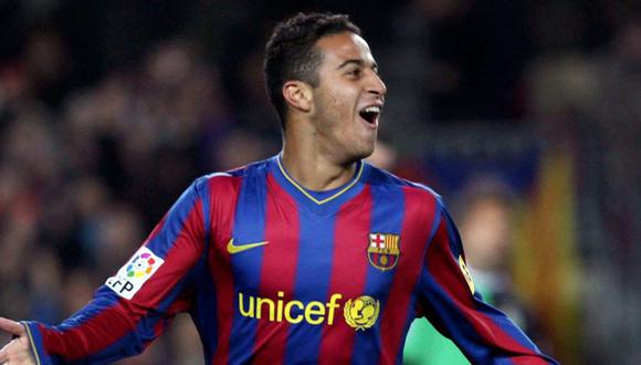 Thiago renovó con Barcelona hasta el 2015
