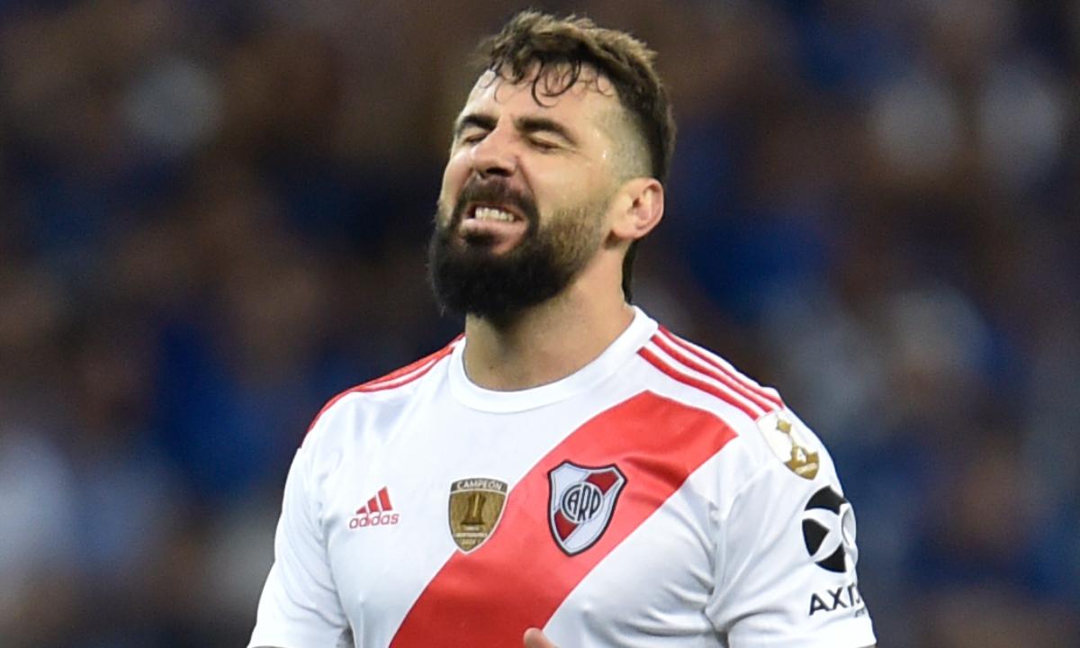 Lucas Pratto ingresó por Rafael Santos Borré en la final de la Copa Libertadores 2019 | Foto: AFP