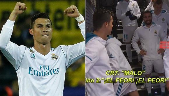 Cristiano y su polémica frase a un niño: "Messi es malo" [VIDEO]