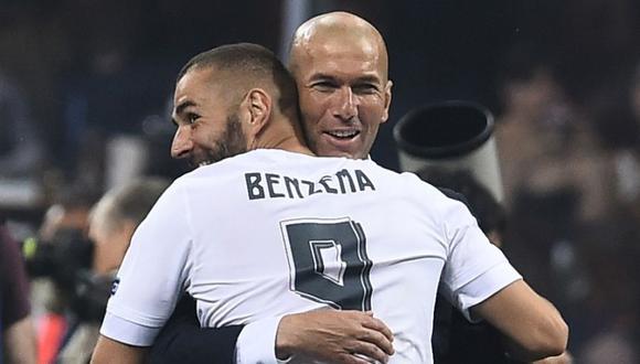Karim Benzema anotó 21 goles esta temporada. (Foto: AFP)