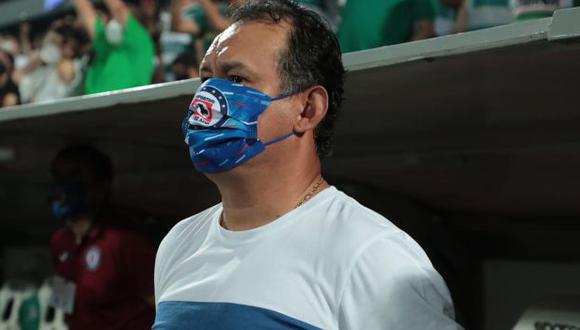Juan Reynoso destacó el compromiso de los jugadores de la selección peruana. (Foto: Cruz Azul)