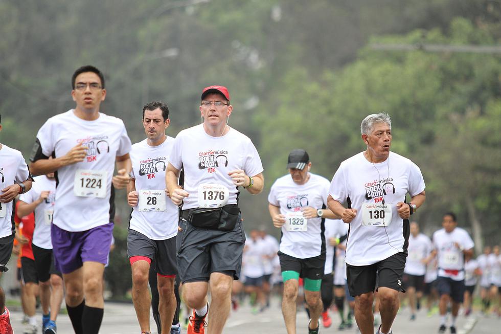 4 mil corredores participan de Rock & Run con Claro música y Perú Runners 