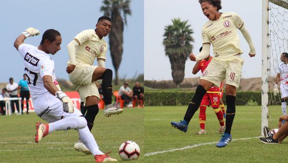 Paulo de la Cruz reaparece y marca gol en reserva de Universitario | FOTOS