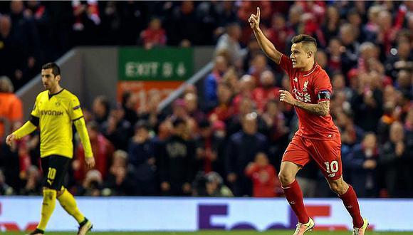 Europa League: Liverpool logró clasificación histórica ante Dortmund
