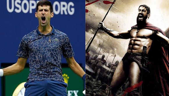 El grito de guerra de Novak Djokovic con 'Leónidas' de la película "300" [VIDEO]