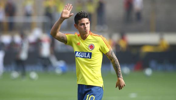 James Rodríguez jugó solo dos partidos con la selección colombiana en 2021. (Foto: GEC)