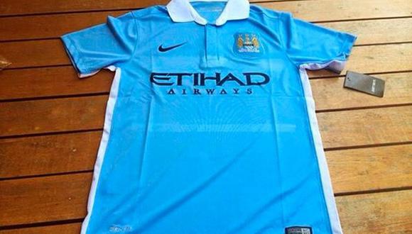 Ésta es la nueva camiseta del Manchester City para la temporada 2015-2016