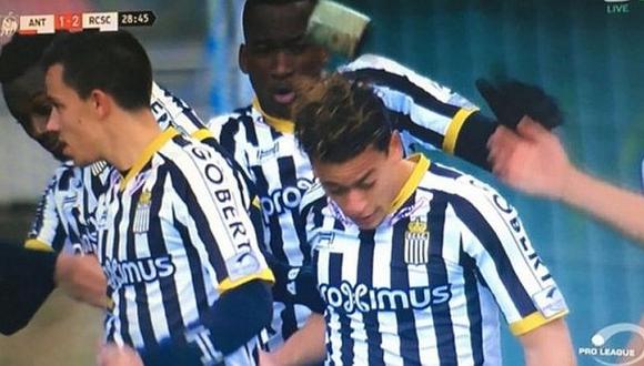 Cristian Benavente: la agresión que recibió tras celebrar su gol