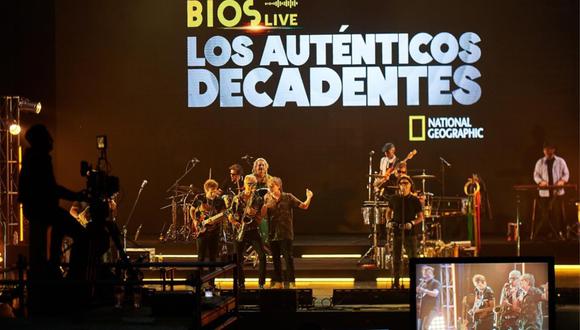 "Bios Live: Los Auténticos Decadentes" llegará a Star+ en 2022. (Foto: Nat Geo)