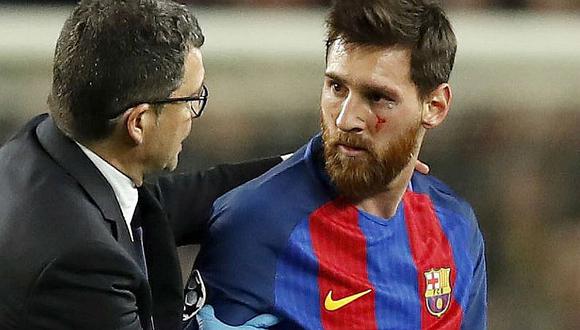 Barcelona: Así fue la dura caída de Lionel Messi en Camp Nou [VIDEO]