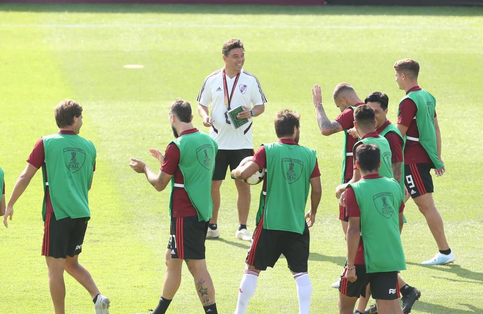 Entrenamiento de River Plate en Estadio de Alianza Lima. (Fotos: Violeta Ayasta / GEC)