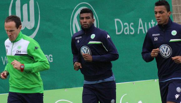 Carlos Ascues sigue entrenando con el Wolfsburgo [FOTO]