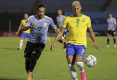 Uruguay 0-2 Brasil por las Eliminatorias 2022