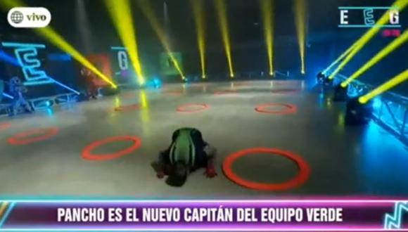 Pancho Rodríguez besó el suelo en su presentación en "Esto es Guerra". (Foto: Esto es Guerra)
