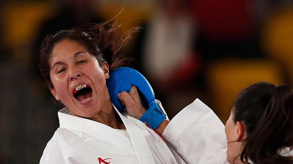 Alexandra Grande y el detalle lleno de peruanidad que utilizó en toda la competencia de karate | FOTO