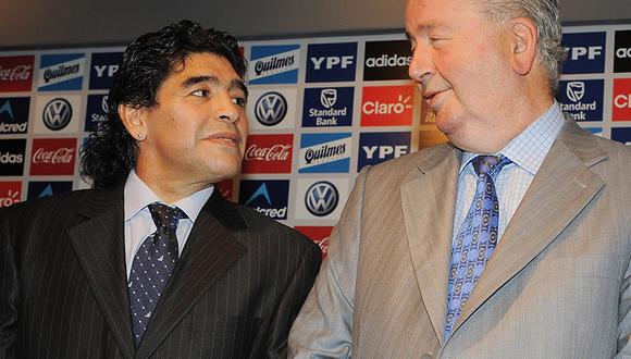 Julio Grondona y su última pelea con Diego Armando Maradona [VIDEO]