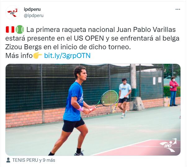 Juan Pablo Varillas. (Twitter)