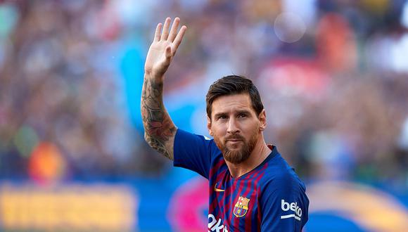 Lionel Messi: "Para mí es un orgullo muy grande ser el capitán del Barcelona"