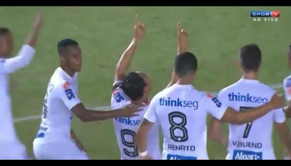 Santos vs. Sporting Cristal: grosero error de Viana en segundo gol [VIDEO]