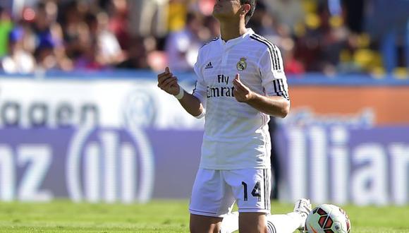 Real Madrid: 'Chicharito' Hernández se siente incómodo