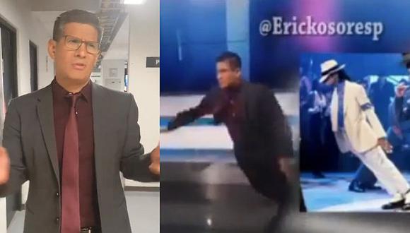 Así respondió Erick Osores en Instagram tras su aparatosa caída antes de programa en vivo | VIDEO