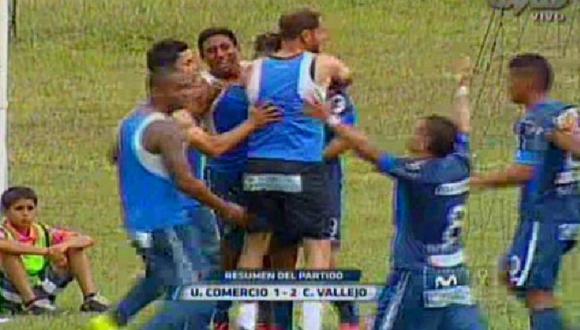 Torneo Clausura: César Vallejo vence 2-1 a Unión Comercio en Moyobamba