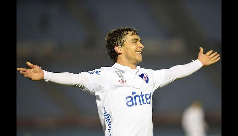 Sebastián Fernández (Banfield) juega actualmente en Nacional. (Foto: AFP)