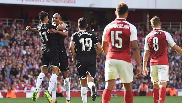 Sevilla vence a Arsenal en amistoso jugado en Inglaterra [VIDEO]