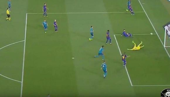 Real Madrid vs. Barcelona: Así fue el autogol de Gerard Piqué [VIDEO]