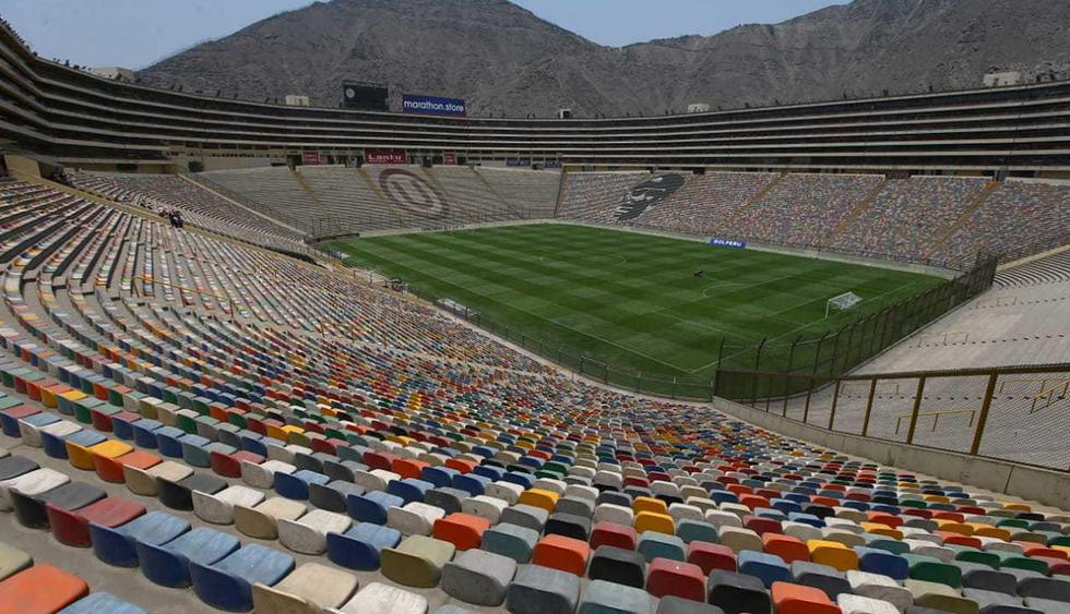 Vista Panorámica del estadio Monumental. (Foto: Fernando Sangama)