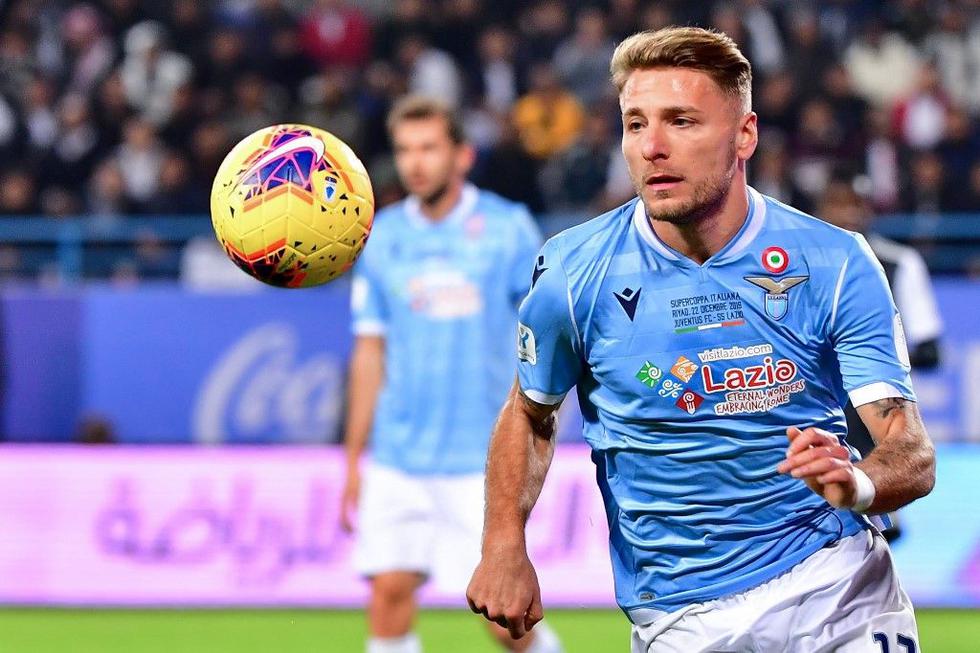 3. Ciro Immobile / Lazio - 17 goles (34 puntos). (Foto: AFP)