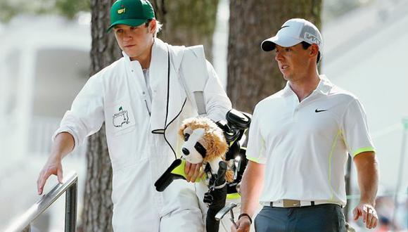 Golf: estrella de One Direction es caddie de Rory McIlroy