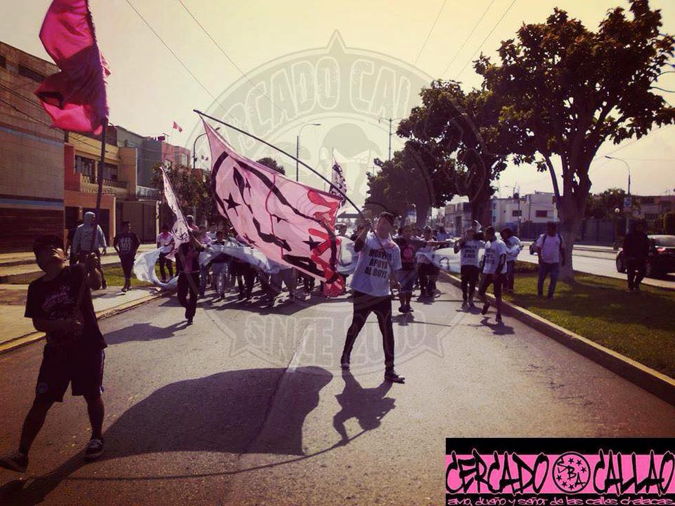 Sport Boys: Hinchas protestan contra el Gobierno Regional del Callao