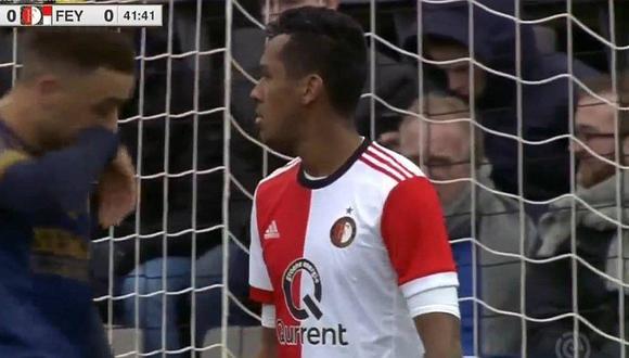 Renato Tapia cayó con Feyenoord tras cuatro partidos invictos
