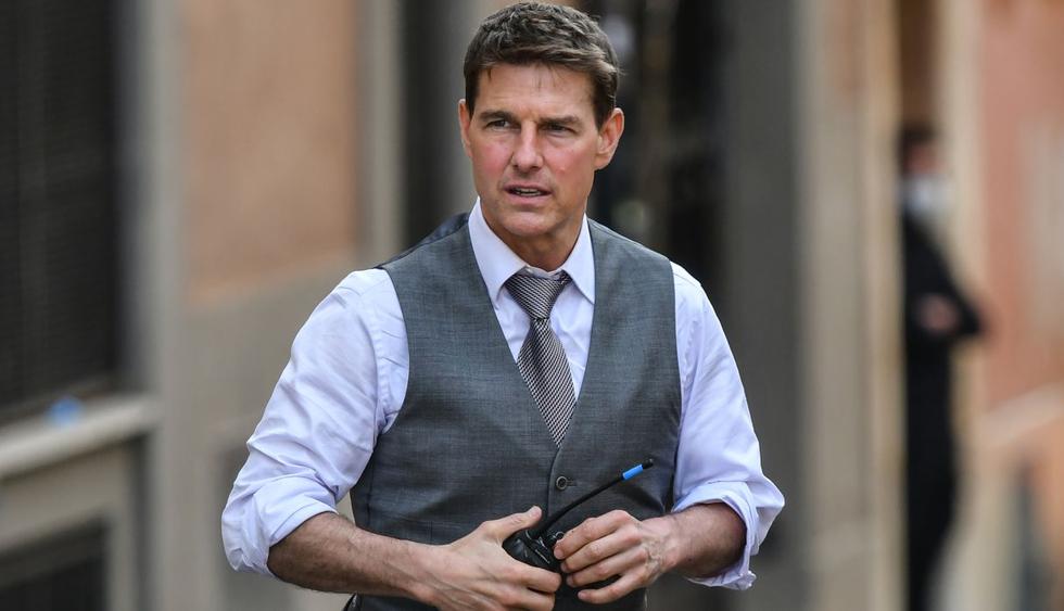 Tom Cruise arrancó el rodaje de la séptima película de “Misión Imposible” en Roma. (Foto: AFP/Alberto Pizzoli)