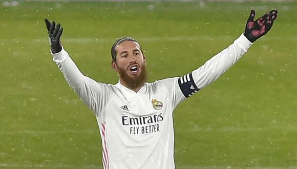 Sergio Ramos acaba contrato con Real Madrid el 30 de junio del 2021. (Foto: AFP)