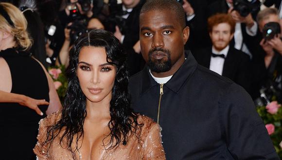 Kim Kardashian estaría a un punto de divorciarse de Kanye West. (Foto: AFP)