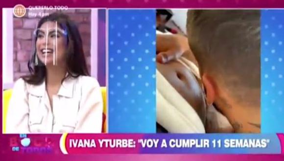 Ivana Iturbe revela el difícil proceso que vivió para quedar embarazada. (Foto: captura de video)