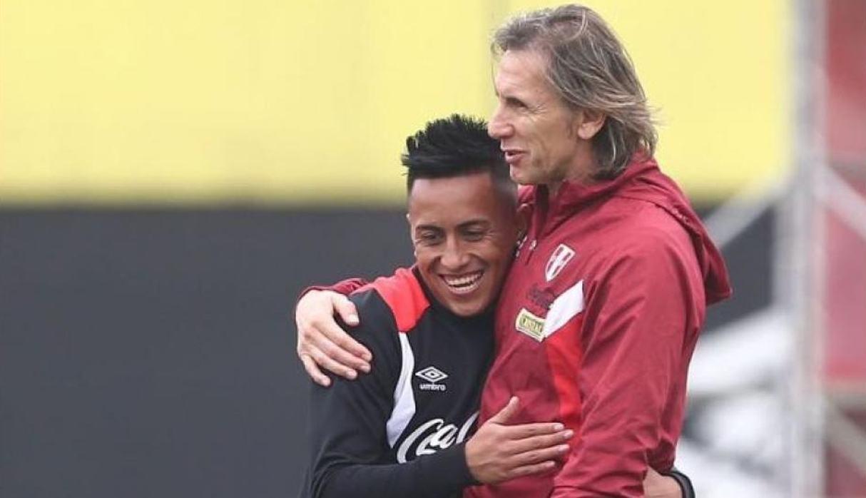Christian Cueva habló sobre la buena relación con el entrenador de la selección peruana, Ricardo Gareca. (Foto: GEC)