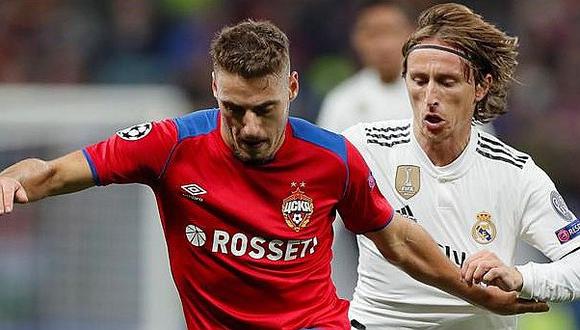 ​Lo que Luka Modric le dijo a futbolista del CSKA tras derrota del Real Madrid