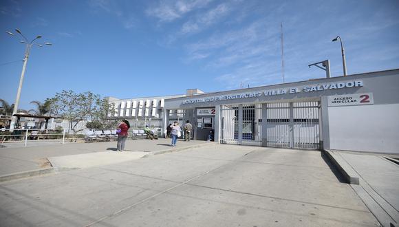El Hospital de Emergencias de Villa el Salvador informó que la Procuraduría del Ministerio de Salud de Lima Sur indaga el caso de presunta red de tráfico de camas UCI. (Foto: Britanie Arroyo)