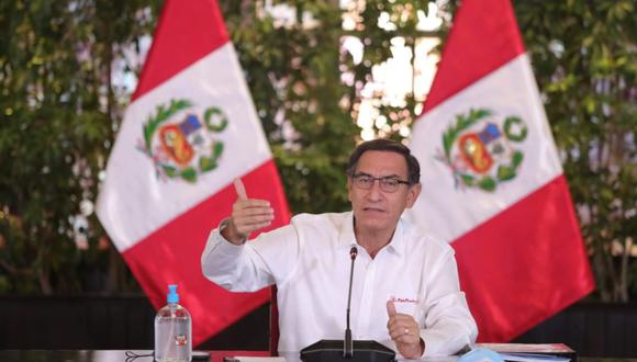 Martín Vizcarra se pronunció en el día 45 del estado de emergencia