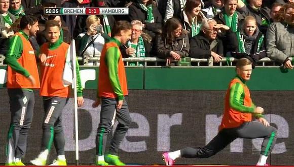 Sin Claudio Pizarro, Werder Bremen derrotó al Hamburgo [VIDEO]