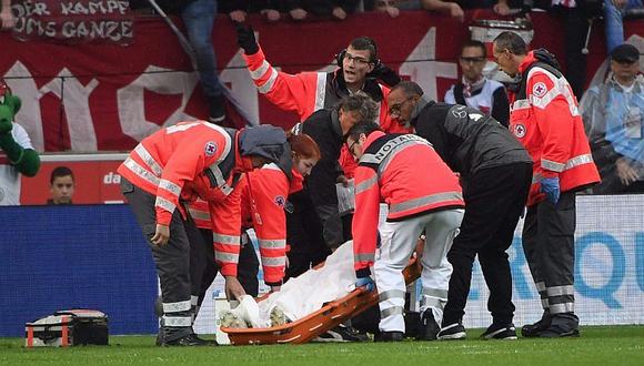 Futbolista se salvó gracias a rápida intervención del médico [VIDEO]