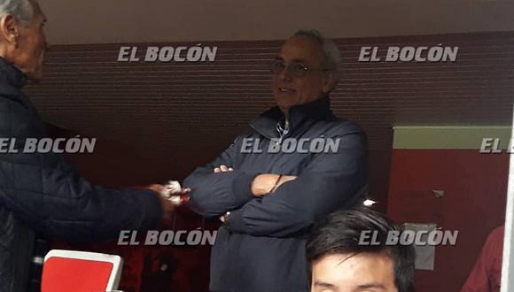 Universitario vs. Alianza Lima: Manuel Burga presente en el Estadio Nacional