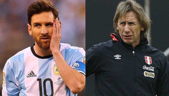 Perú vs. Argentina: Esto dijo Gareca sobre la ausencia de Lionel Messi